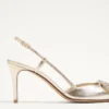 Vlogo Glow Laminated Nappa Slingback Pump 80 Mm / 3.15 In.