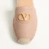 Vlogo Signature Ballerina In Grainy Calfskin 25Mm