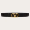 Vlogo Signature Belt In Ombré Cowhide