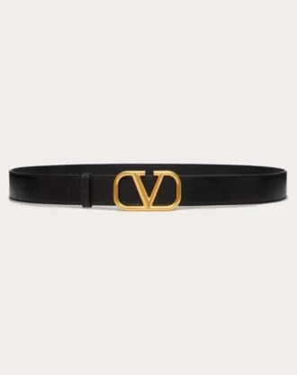 Vlogo Signature Belt In Ombré Cowhide