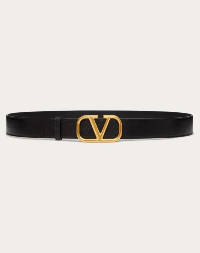 Vlogo Signature Belt In Ombré Cowhide