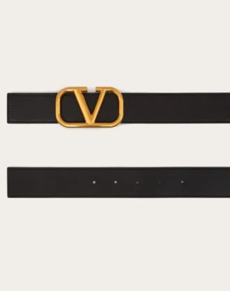 Vlogo Signature Belt In Ombré Cowhide
