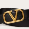 Vlogo Signature Belt In Ombré Cowhide