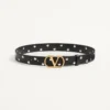 VLogo Signature Belt In Shiny Calfskin 30 Mm VLogo Signature Belt In Shiny Calfskin 30 Mm