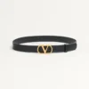 Vlogo Signature Belt In Shiny Calfskin 30 Mm