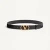 Vlogo Signature Belt In Shiny Calfskin 30 Mm