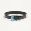 Vlogo Signature Brushed Calfskin Belt 30 Mm