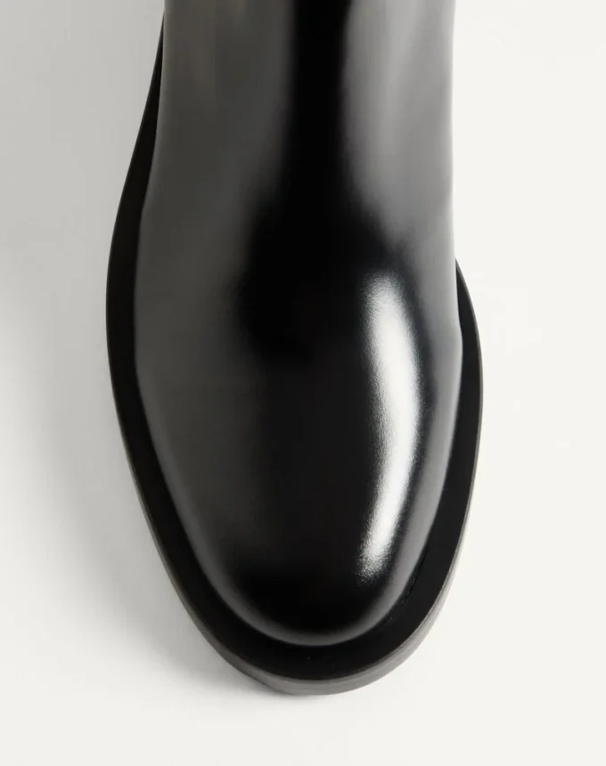 Vlogo Signature Calfskin Ankle Boot 30Mm Vlogo Signature Calfskin Ankle Boot 30Mm