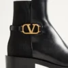 Vlogo Signature Calfskin Ankle Boot 30Mm Vlogo Signature Calfskin Ankle Boot 30Mm
