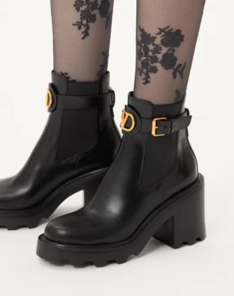 Vlogo Signature Calfskin Beatle 90Mm