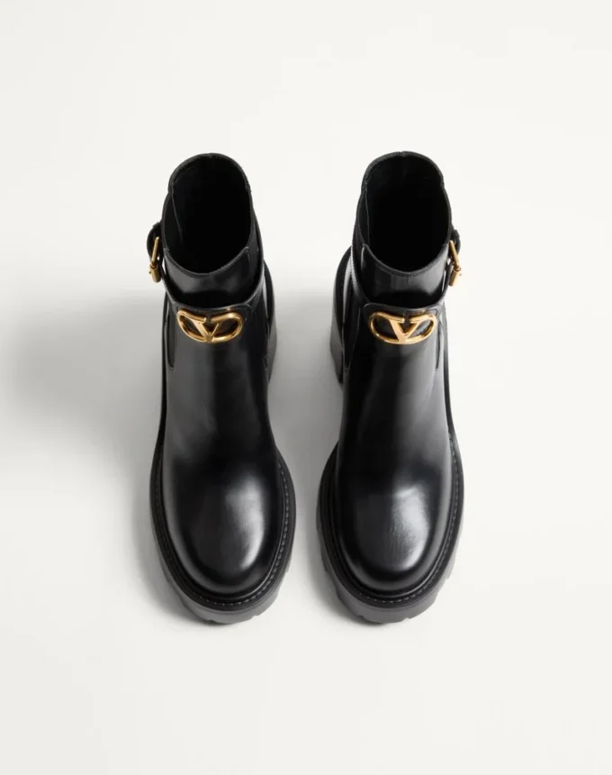 Vlogo Signature Calfskin Beatle 90Mm
