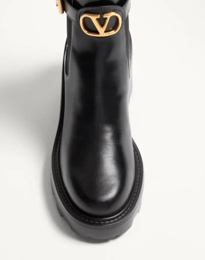 Vlogo Signature Calfskin Beatle 90Mm