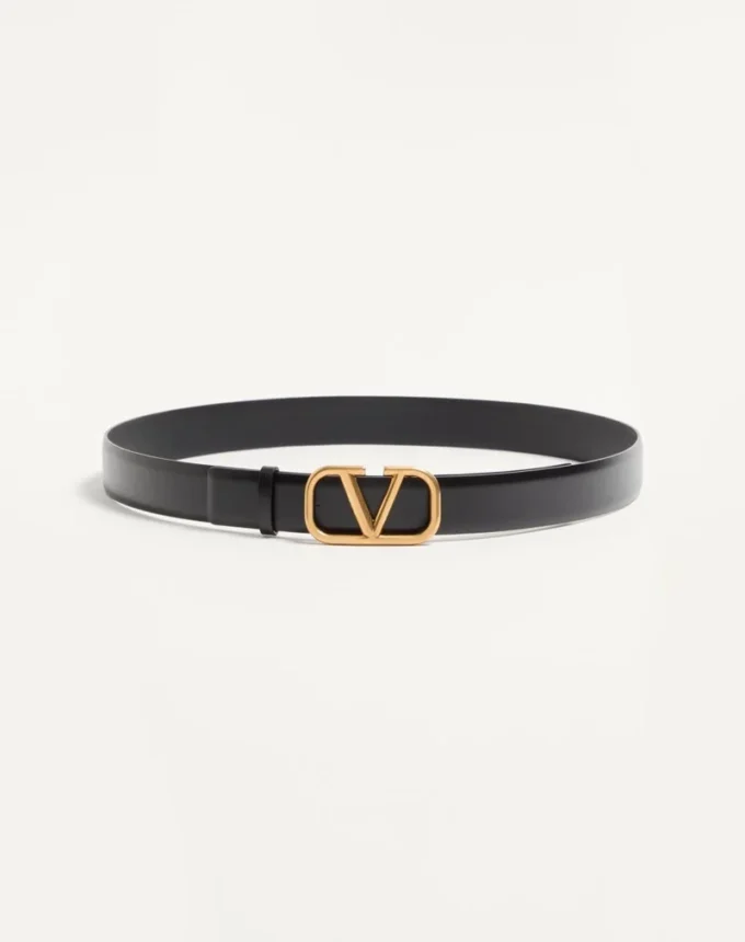 Vlogo Signature Calfskin Belt