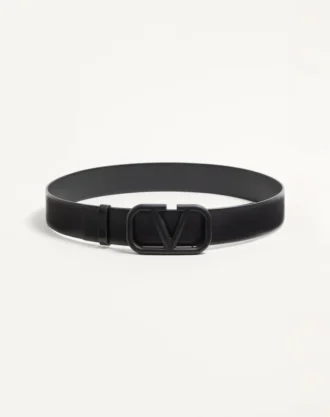 Vlogo Signature Calfskin Belt