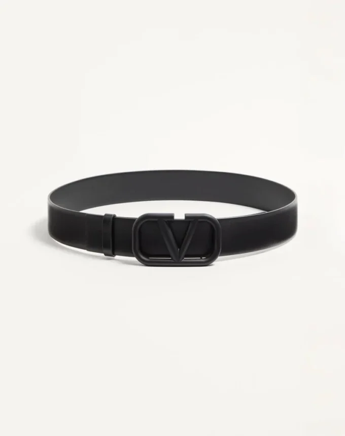 Vlogo Signature Calfskin Belt