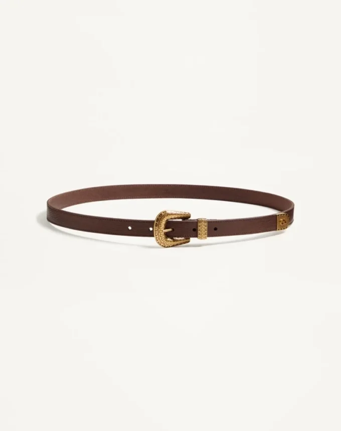 Vlogo Signature Calfskin Belt 20 Mm