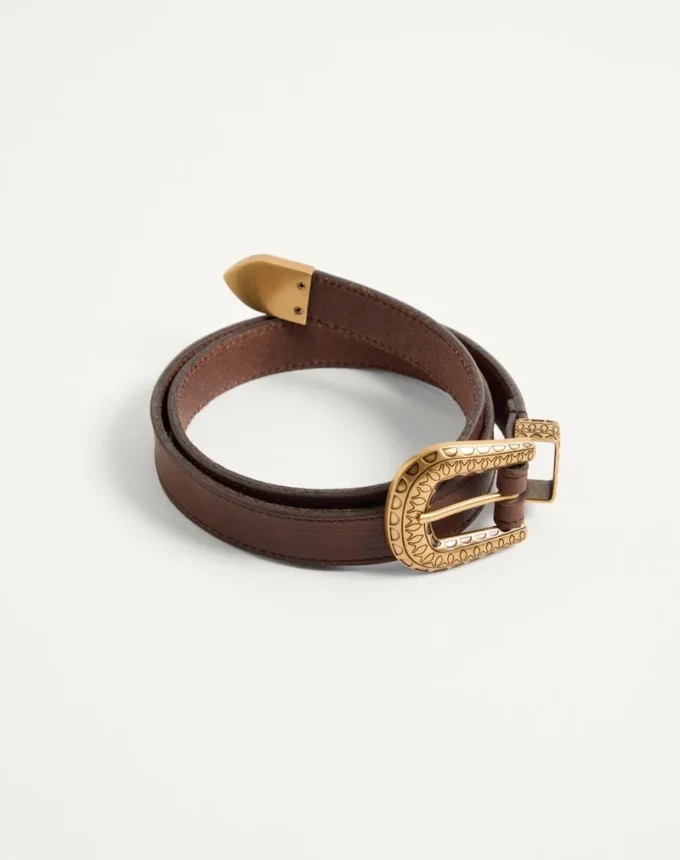 Vlogo Signature Calfskin Belt 20 Mm
