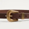 Vlogo Signature Calfskin Belt 20 Mm
