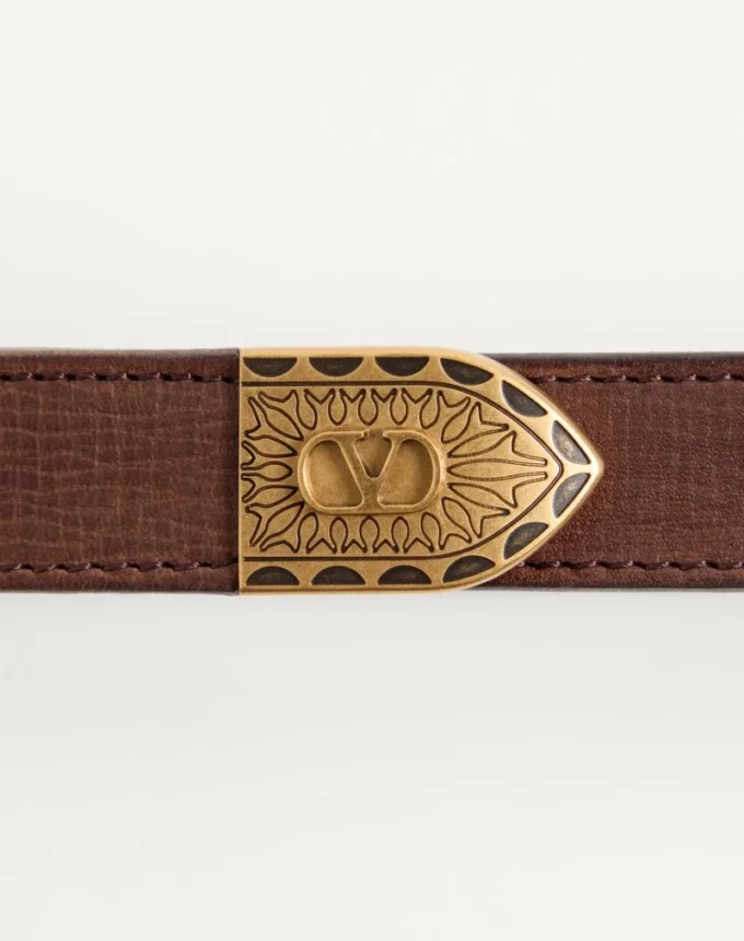 Vlogo Signature Calfskin Belt 20 Mm