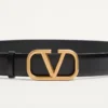 Vlogo Signature Calfskin Belt