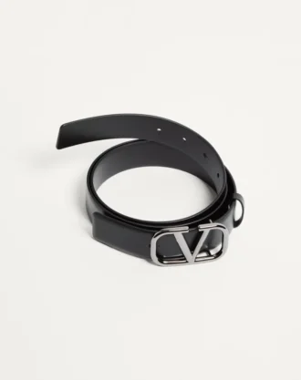 Vlogo Signature Calfskin Belt 30 Mm