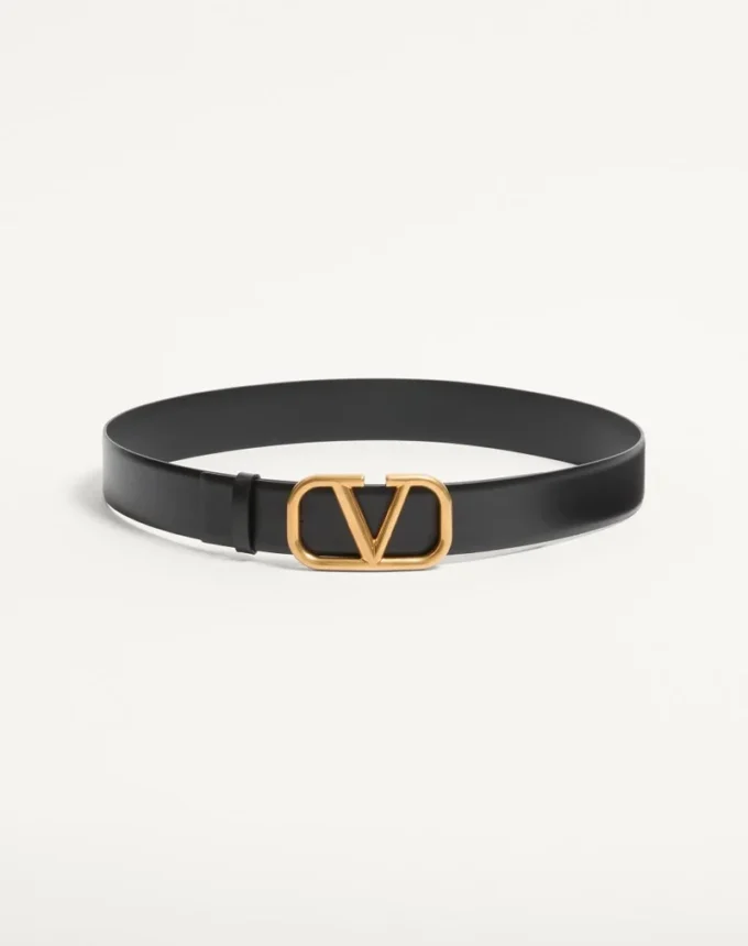 Vlogo Signature Calfskin Belt 40 Mm
