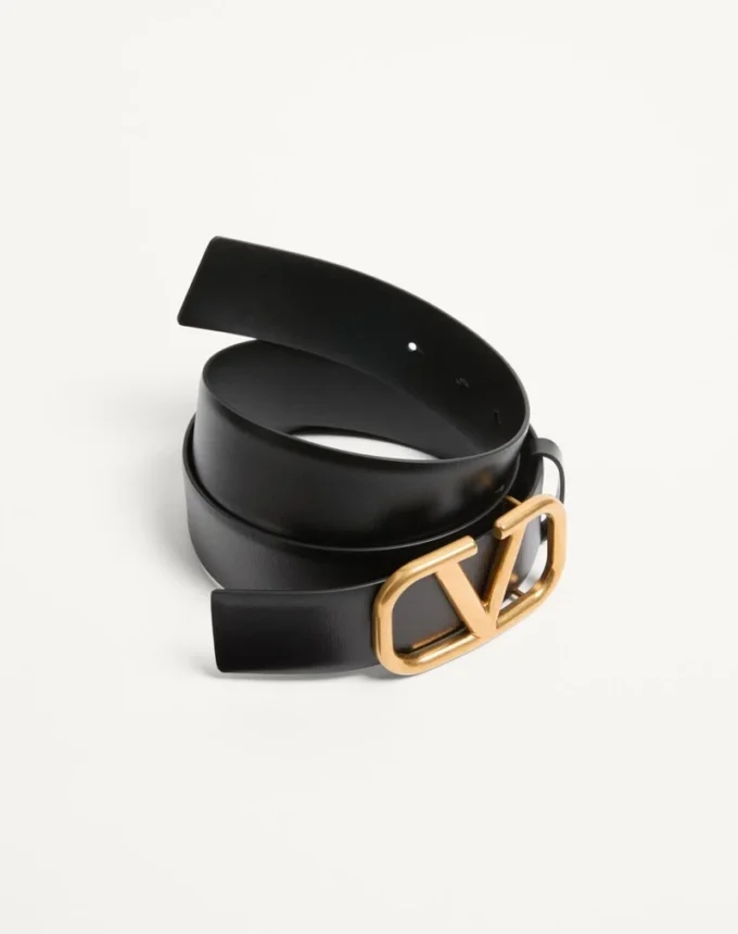 Vlogo Signature Calfskin Belt 40 Mm