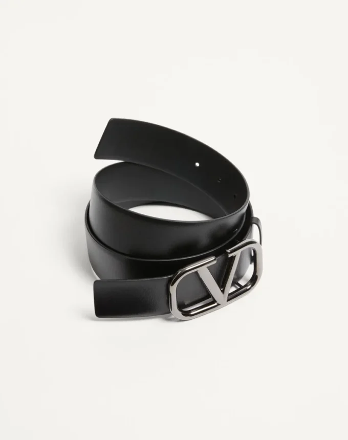 Vlogo Signature Calfskin Belt 40 Mm