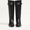 Vlogo Signature Calfskin Boot 30Mm Vlogo Signature Calfskin Boot 30Mm