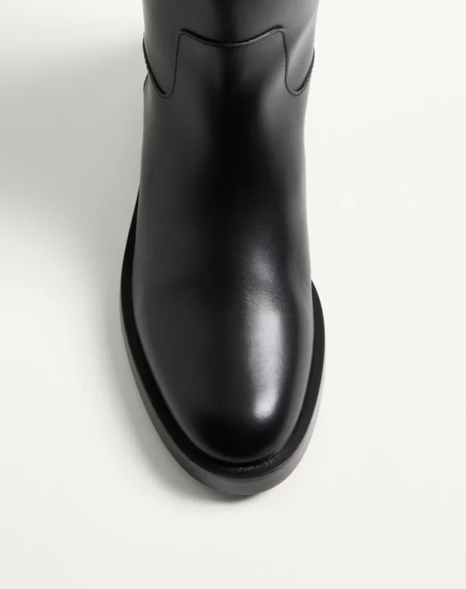 Vlogo Signature Calfskin Boot 30Mm Vlogo Signature Calfskin Boot 30Mm