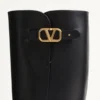 Vlogo Signature Calfskin Boot 70Mm Vlogo Signature Calfskin Boot 70Mm