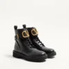Vlogo Signature Calfskin Combat Boot 35Mm / .8 In.