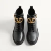 Vlogo Signature Calfskin Combat Boot 35Mm / .8 In.