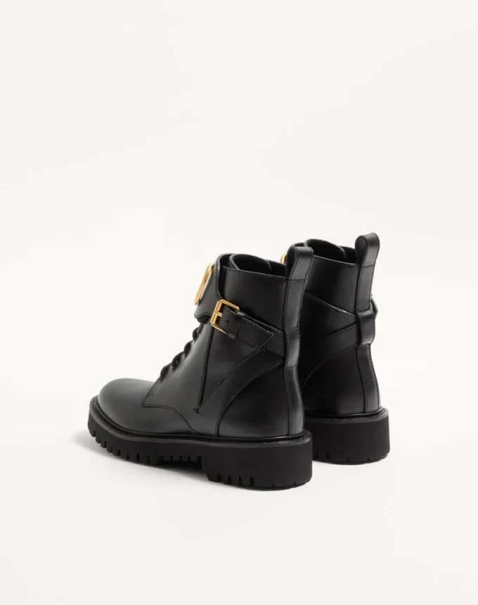 Vlogo Signature Calfskin Combat Boot 35Mm / .8 In.