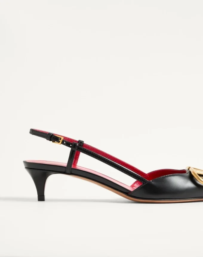 Vlogo Signature Calfskin Slingback Pump 40Mm / 1.6 In.