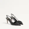 Vlogo Signature Calfskin Slingback Pump 80 Mm / 3.15 In.