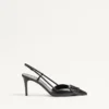 Vlogo Signature Calfskin Slingback Pump 80 Mm / 3.15 In.
