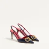 Vlogo Signature Calfskin Slingback Pump 80Mm / 3.15 In.