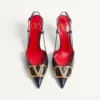 Vlogo Signature Calfskin Slingback Pump 80Mm / 3.15 In.