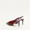 Vlogo Signature Calfskin Slingback Pump 80Mm / 3.15 In.