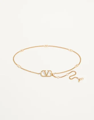 Vlogo Signature Chain Belt