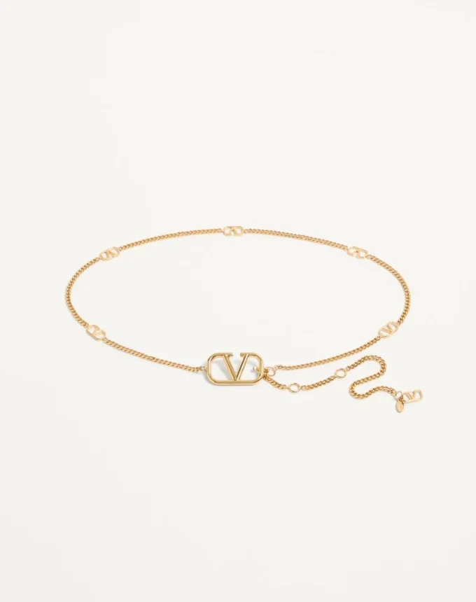 Vlogo Signature Chain Belt