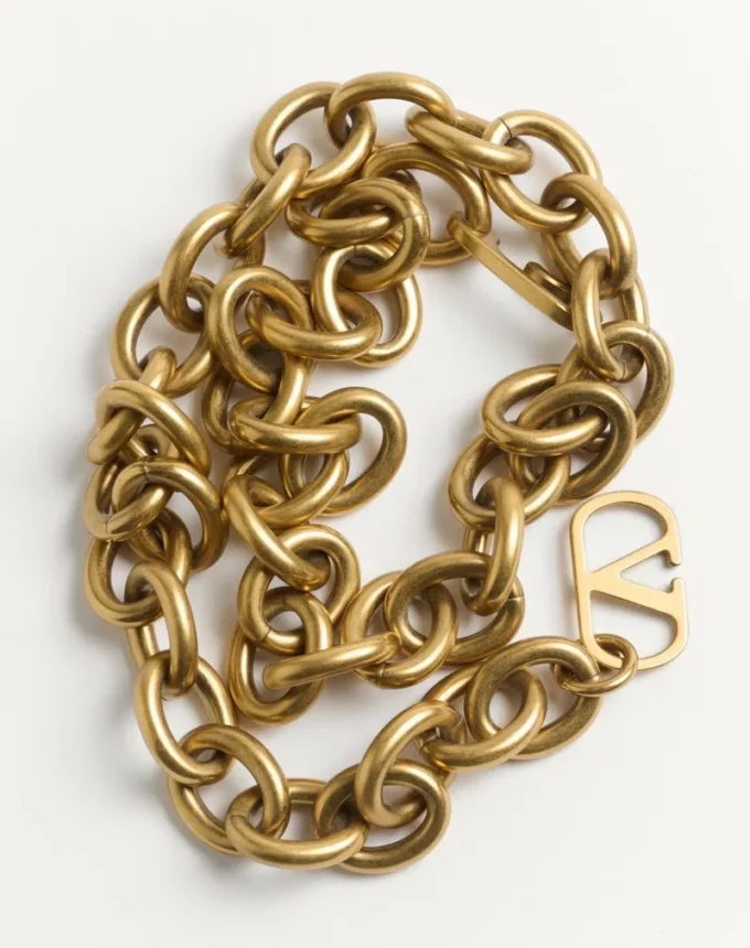 Vlogo Signature Chain Belt