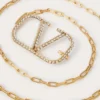 Vlogo Signature Chain Belt