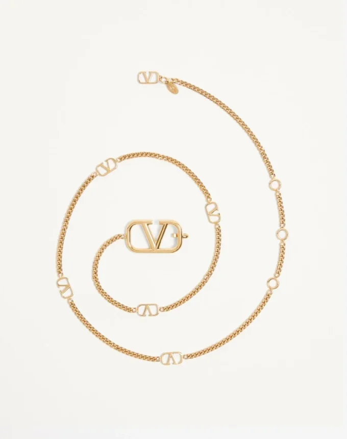 Vlogo Signature Chain Belt