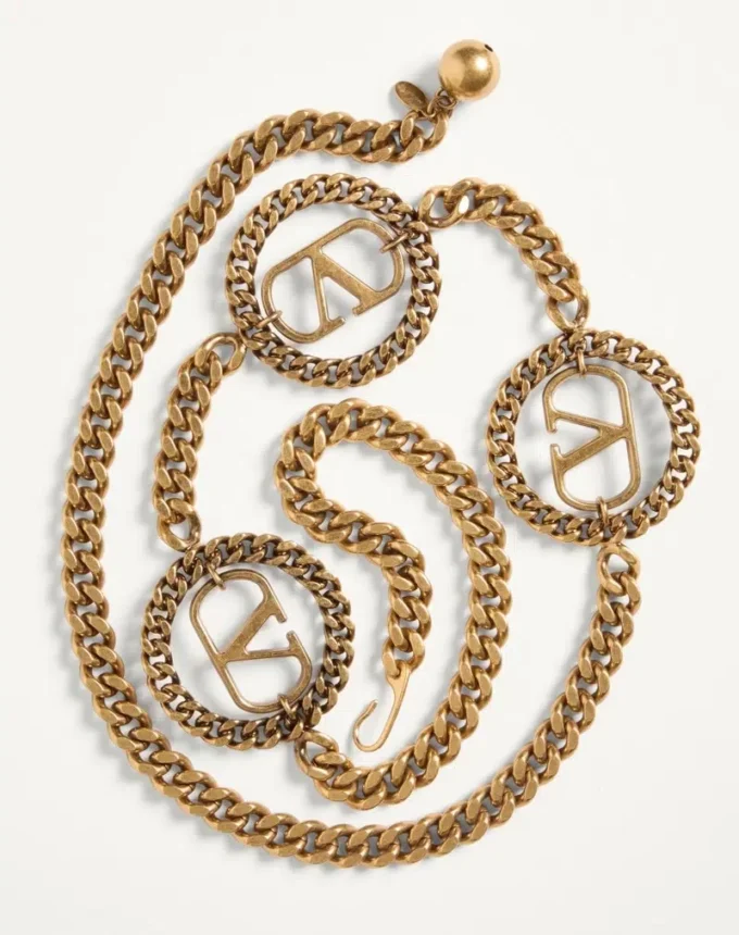 Vlogo Signature Chain Belt