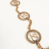 Vlogo Signature Chain Belt
