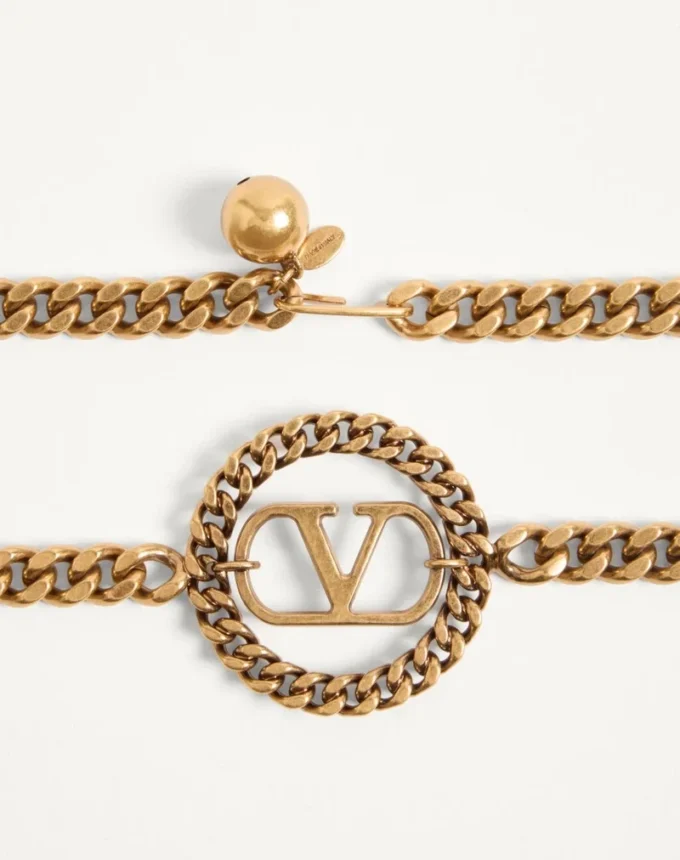 Vlogo Signature Chain Belt
