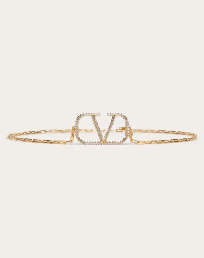 Vlogo Signature Chain Belt