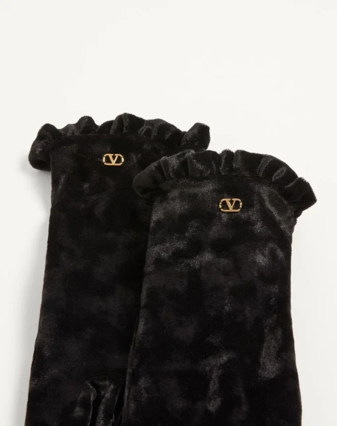 VLogo Signature Chenille Gloves